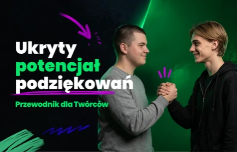 Jak wykorzystać stronę podziękowania jako Twórca?