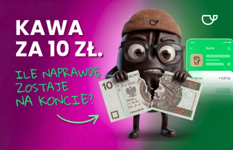 Kawa za 10 zł, a na koncie mniej. Ile realnie zostaje Ci z wirtualnej kawy i wsparcia miesięcznego