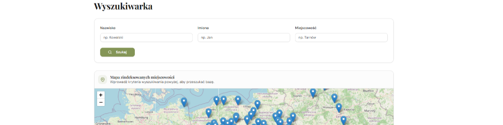 WYSZUKIWARKA ARCHIWALNYCH DOWODÓW TOŻSAMOŚCI