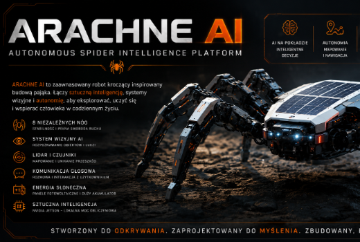 Zbiórka na budowę Projektu Pająka AI - "ARACHNE AI "